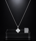 cadena veneciana + colgante van cleef